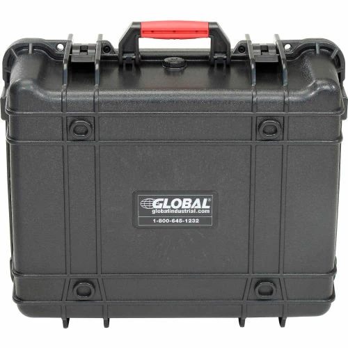 Global Industrial Waterproof Hard Case w/Pinched Tear Foam 20"L x 16-3/4"W x 9-7/16"H, Black 6 Global Industrial Waterproof Hard Case w/Pinched Tear Foam 20"L x 16-3/4"W x 9-7/16"H, Black - Image 6