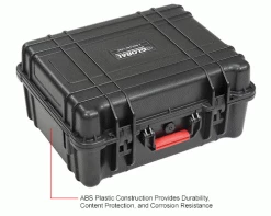 Global Industrial Waterproof Hard Case w/Pinched Tear Foam 20"L x 16-3/4"W x 9-7/16"H, Black 45 Global Industrial Waterproof Hard Case w/Pinched Tear Foam 20"L x 16-3/4"W x 9-7/16"H, Black -Containers & Organizers Sales Store 493401 1wco