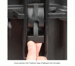 Global Industrial Waterproof Hard Case w/Pinched Tear Foam 20"L x 16-3/4"W x 9-7/16"H, Black 49 Global Industrial Waterproof Hard Case w/Pinched Tear Foam 20"L x 16-3/4"W x 9-7/16"H, Black -Containers & Organizers Sales Store 493401 5wco