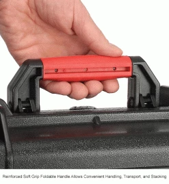 Global Industrial Waterproof Hard Case w/Pinched Tear Foam 20"L x 16-3/4"W x 9-7/16"H, Black 50 Global Industrial Waterproof Hard Case w/Pinched Tear Foam 20"L x 16-3/4"W x 9-7/16"H, Black -Containers & Organizers Sales Store 493401 6wco