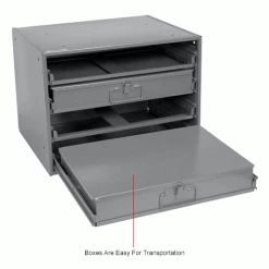 Durham Mfg. Durham Steel Compartment Box Rack 20 x 15-3/4 x 15 with 4 of 24-Compartment Boxes 34 Durham Mfg. Durham Steel Compartment Box Rack 20 x 15-3/4 x 15 with 4 of 24-Compartment Boxes -Containers & Organizers Sales Store 493499IN 5wco
