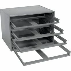 Durham Mfg. Durham Steel Compartment Box Rack 20 x 15-3/4 x 15 with 4 of 24-Compartment Boxes 22 Durham Mfg. Durham Steel Compartment Box Rack 20 x 15-3/4 x 15 with 4 of 24-Compartment Boxes -Containers & Organizers Sales Store 493499 04