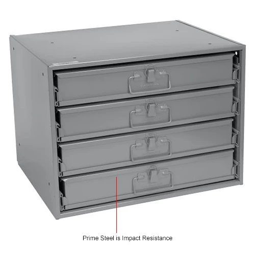Durham Mfg. Durham Steel Compartment Box Rack 20 x 15-3/4 x 15 with 4 of 32-Compartment Boxes 13 Durham Mfg. Durham Steel Compartment Box Rack 20 x 15-3/4 x 15 with 4 of 32-Compartment Boxes - Image 13