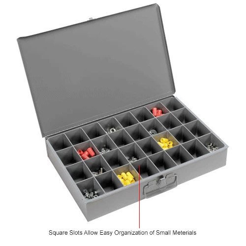Durham Mfg. Durham Steel Compartment Box Rack 20 x 15-3/4 x 15 with 4 of 32-Compartment Boxes 15 Durham Mfg. Durham Steel Compartment Box Rack 20 x 15-3/4 x 15 with 4 of 32-Compartment Boxes - Image 15