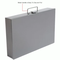 Durham Mfg. Durham Steel Compartment Box Rack Heavy Duty Bearing 20 x 15-3/4 x 15 with 4 of 32-Compartment Boxes -Containers & Organizers Sales Store 493502IN 2wco