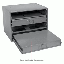 Durham Mfg. Durham Steel Compartment Box Rack 20 x 15-3/4 x 15 with 4 of 20-Compartment Boxes 32 Durham Mfg. Durham Steel Compartment Box Rack 20 x 15-3/4 x 15 with 4 of 20-Compartment Boxes -Containers & Organizers Sales Store 493503IN 5wco