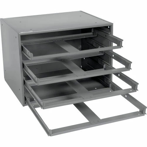 Durham Mfg. Durham Steel Compartment Box Rack 20 x 15-3/4 x 15 with 4 of 20-Compartment Boxes 5 Durham Mfg. Durham Steel Compartment Box Rack 20 x 15-3/4 x 15 with 4 of 20-Compartment Boxes - Image 5