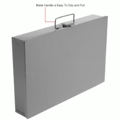 Durham Mfg. Durham Steel Compartment Box Rack Heavy Duty Bearing 20 x 15-3/4 x 15 with 4 of 20-Compartment Boxes -Containers & Organizers Sales Store 493504IN 2wco