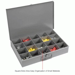 Durham Mfg. Durham Steel Compartment Box Rack Heavy Duty Bearing 20 x 15-3/4 x 15 with 4 of 20-Compartment Boxes -Containers & Organizers Sales Store 493504IN 3wco