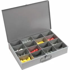 Durham Mfg. Durham Steel Compartment Box Rack 20 x 15-3/4 x 15 with 4 of 16-Compartment Boxes 26 Durham Mfg. Durham Steel Compartment Box Rack 20 x 15-3/4 x 15 with 4 of 16-Compartment Boxes -Containers & Organizers Sales Store 493505 08