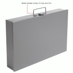 Durham Mfg. Durham Steel Compartment Box Rack Heavy Duty Bearing 20 x 15-3/4 x 15 with 4 of 16-Compartment Boxes -Containers & Organizers Sales Store 493506IN 2wco