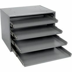 Durham Mfg. Durham Steel Compartment Box Rack Heavy Duty Bearing 20 x 15-3/4 x 15 with 4 of 16-Compartment Boxes -Containers & Organizers Sales Store 493506 04