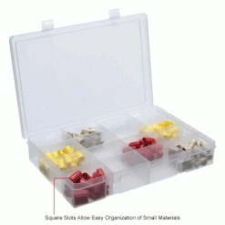 Durham Mfg. Durham Steel Compartment Box Rack 13-1/2 x 9-1/8 x 13-1/4 with 5 of 16-Compartment Plastic Boxes -Containers & Organizers Sales Store 493511IN 3wco