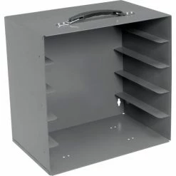 Durham Mfg. Durham Steel Compartment Box Rack 13-1/2 x 9-1/8 x 13-1/4 with 5 of 24-Compartment Plastic Boxes -Containers & Organizers Sales Store 493512 04