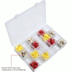 Durham Mfg. Durham Steel Compartment Box Rack 13-1/2 x 9-1/8 x 13-1/4 with 5 of Adjustable Divider Plastic Boxes 32 Durham Mfg. Durham Steel Compartment Box Rack 13-1/2 x 9-1/8 x 13-1/4 with 5 of Adjustable Divider Plastic Boxes -Containers & Organizers Sales Store 493513IN 2wco