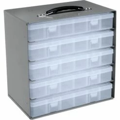 Durham Mfg. Durham Steel Compartment Box Rack 13-1/2 x 9-1/8 x 13-1/4 with 5 of Adjustable Divider Plastic Boxes 23 Durham Mfg. Durham Steel Compartment Box Rack 13-1/2 x 9-1/8 x 13-1/4 with 5 of Adjustable Divider Plastic Boxes -Containers & Organizers Sales Store 493513 05