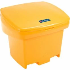 Global Industrial Outdoor Storage Container, 30"Lx25"Wx24"H, 5.5 Cu. Ft., Yellow