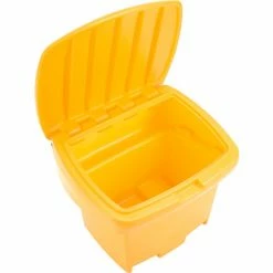 Global Industrial™ Outdoor Storage Container, 30"Lx25"Wx24"H, 5.5 Cu. Ft., Yellow -Containers & Organizers Sales Store 493698 02
