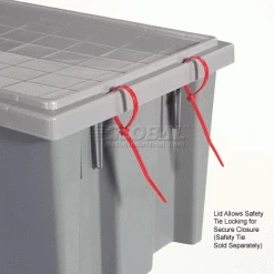 Akro-Mils Lid 35201 For Nest & Stack Tote 35200, Gray - Pkg Qty 6 30 Akro-Mils Lid 35201 For Nest & Stack Tote 35200, Gray - Pkg Qty 6 -Containers & Organizers Sales Store 498401GY 2wco