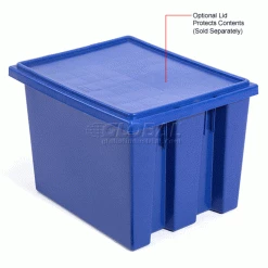 Global Industrial Stack and Nest Storage Container SNT240 No Lid 23-1/2 x 15-1/2 x 12, Red - Pkg Qty 3 49 Global Industrial Stack and Nest Storage Container SNT240 No Lid 23-1/2 x 15-1/2 x 12, Red - Pkg Qty 3 -Containers & Organizers Sales Store 498422BL 6wco