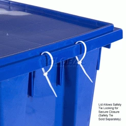 Global Industrial™ Lid LID231 for Stack and Nest Storage Container SNT225, SNT230, Blue - Pkg Qty 3 -Containers & Organizers Sales Store 498425BL 2wco