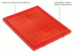 Akro-Mils Lid 35301 For Nest & Stack Tote 35300, Red - Pkg Qty 3 -Containers & Organizers Sales Store 498425RD 1wco