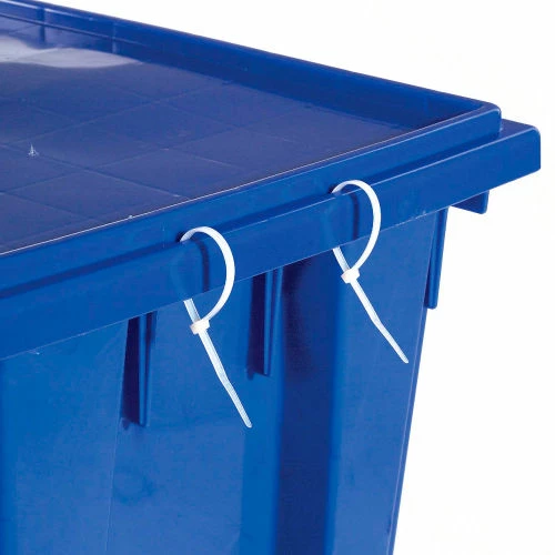 Global Industrial Stack and Nest Storage Container SNT300 No Lid 29-1/2 x 19-1/2 x 15, Blue - Pkg Qty 3 7 Global Industrial Stack and Nest Storage Container SNT300 No Lid 29-1/2 x 19-1/2 x 15, Blue - Pkg Qty 3 - Image 7