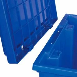 Global Industrial Stack and Nest Storage Container SNT300 No Lid 29-1/2 x 19-1/2 x 15, Blue - Pkg Qty 3 31 Global Industrial Stack and Nest Storage Container SNT300 No Lid 29-1/2 x 19-1/2 x 15, Blue - Pkg Qty 3 -Containers & Organizers Sales Store 498427BL 06