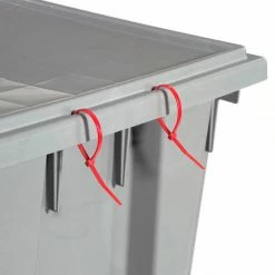 Global Industrial™ Lid LID301 for Stack and Nest Storage Container SNT300, Gray - Pkg Qty 3 -Containers & Organizers Sales Store 498427GY 05 1