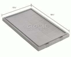 Akro-Mils Lid 35201 For Nest & Stack Tote 35200, Gray - Pkg Qty 6 33 Akro-Mils Lid 35201 For Nest & Stack Tote 35200, Gray - Pkg Qty 6 -Containers & Organizers Sales Store 498832GY dim