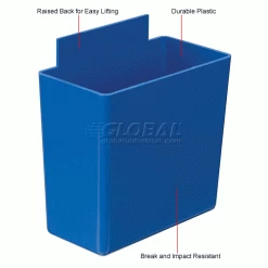 Little Bin QBC111 For Plastic Stacking Bins - 1-3/4 x 3-1/4 x 3 Blue - Pkg Qty 48 15 Little Bin QBC111 For Plastic Stacking Bins - 1-3/4 x 3-1/4 x 3 Blue - Pkg Qty 48 -Containers & Organizers Sales Store 550103BL 1wco