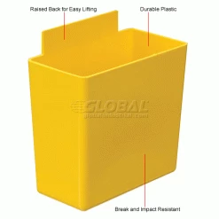 Little Bin QBC111 for Plastic Stacking Bins - 1-3/4 x 3-1/4 x 3 Yellow - Pkg Qty 48 -Containers & Organizers Sales Store 550103YL 1wco