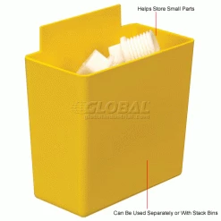 Little Bin QBC111 for Plastic Stacking Bins - 1-3/4 x 3-1/4 x 3 Yellow - Pkg Qty 48 -Containers & Organizers Sales Store 550103YL 2wco