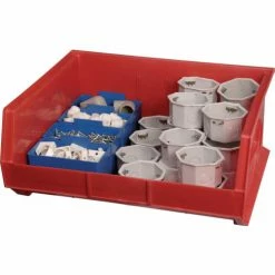 Little Inner Bin Cup QBC112 for Plastic Stacking Bins - 2-3/4 x 5-1/4 x 3 Blue - Pkg Qty 48 11 Little Inner Bin Cup QBC112 for Plastic Stacking Bins - 2-3/4 x 5-1/4 x 3 Blue - Pkg Qty 48 -Containers & Organizers Sales Store 550105BL 02