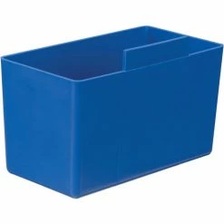 Little Inner Bin Cup QBC112 for Plastic Stacking Bins - 2-3/4 x 5-1/4 x 3 Blue - Pkg Qty 48 12 Little Inner Bin Cup QBC112 for Plastic Stacking Bins - 2-3/4 x 5-1/4 x 3 Blue - Pkg Qty 48 -Containers & Organizers Sales Store 550105BL 03