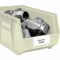 Global Industrial™ Plastic Stack & Hang Bin, 5-1/2"W x 14-3/4"D x 5"H, Beige - Pkg Qty 12 -Containers & Organizers Sales Store 550112BG 13