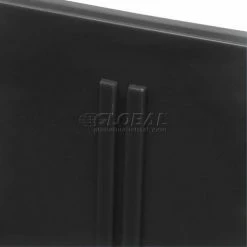 Plastic Stack & Hang Bin, 8-1/4"W x 18"D x 9"H, Black - Pkg Qty 6 -Containers & Organizers Sales Store 550112BK 16