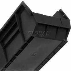 Plastic Stack & Hang Bin, 8-1/4"W x 18"D x 9"H, Black - Pkg Qty 6 -Containers & Organizers Sales Store 550112BK 17