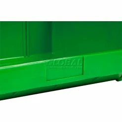 Plastic Stack & Hang Bin, 16-1/2"W x 10-7/8"D x 5"H, Green - Pkg Qty 6 40 Plastic Stack & Hang Bin, 16-1/2"W x 10-7/8"D x 5"H, Green - Pkg Qty 6 -Containers & Organizers Sales Store 550114GN 13