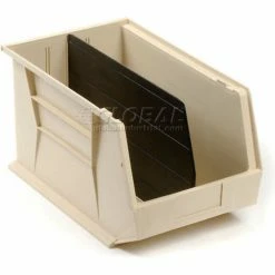 Plastic Stack & Hang Bin, 11"W x 18"D x 10"H, Ivory - Pkg Qty 4 20 Plastic Stack & Hang Bin, 11"W x 18"D x 10"H, Ivory - Pkg Qty 4 -Containers & Organizers Sales Store 550119BG 03