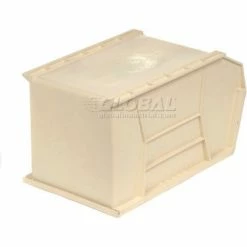 Plastic Stack & Hang Bin, 11"W x 18"D x 10"H, Ivory - Pkg Qty 4 22 Plastic Stack & Hang Bin, 11"W x 18"D x 10"H, Ivory - Pkg Qty 4 -Containers & Organizers Sales Store 550119BG 05