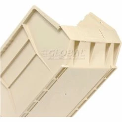 Plastic Stack & Hang Bin, 11"W x 18"D x 10"H, Ivory - Pkg Qty 4 24 Plastic Stack & Hang Bin, 11"W x 18"D x 10"H, Ivory - Pkg Qty 4 -Containers & Organizers Sales Store 550119BG 08