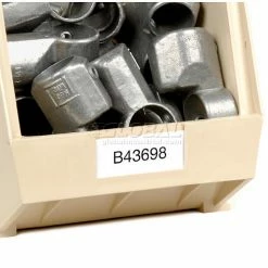 Plastic Stack & Hang Bin, 11"W x 18"D x 10"H, Ivory - Pkg Qty 4 25 Plastic Stack & Hang Bin, 11"W x 18"D x 10"H, Ivory - Pkg Qty 4 -Containers & Organizers Sales Store 550119BG 10