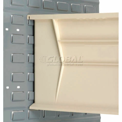 Plastic Stack & Hang Bin, 11"W x 18"D x 10"H, Ivory - Pkg Qty 4 11 Plastic Stack & Hang Bin, 11"W x 18"D x 10"H, Ivory - Pkg Qty 4 - Image 11