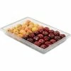 Rubbermaid 3306-00 Clear Plastic Box 5 Gallon 18 x 26 x 3-1/2 - Pkg Qty 6