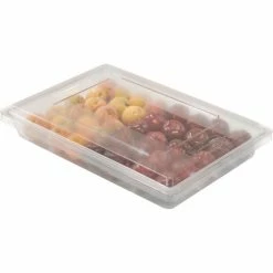 Rubbermaid 3306-00 Clear Plastic Box 5 Gallon 18 x 26 x 3-1/2 - Pkg Qty 6 -Containers & Organizers Sales Store 585454 02