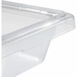 Rubbermaid 3306-00 Clear Plastic Box 5 Gallon 18 x 26 x 3-1/2 - Pkg Qty 6 -Containers & Organizers Sales Store 585454 05