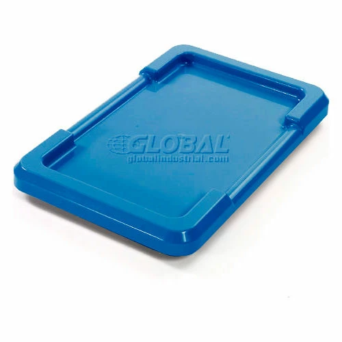 Global Industrial Blue Lid For Cross Stack And Nest Tote 25-1/8 x 16 x 8-1/2 - Pkg Qty 6 1 Global Industrial Blue Lid For Cross Stack And Nest Tote 25-1/8 x 16 x 8-1/2 - Pkg Qty 6