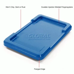 Global Industrial Blue Lid For Cross Stack And Nest Tote 25-1/8 x 16 x 8-1/2 - Pkg Qty 6 10 Global Industrial Blue Lid For Cross Stack And Nest Tote 25-1/8 x 16 x 8-1/2 - Pkg Qty 6 -Containers & Organizers Sales Store 603001BL 1wco