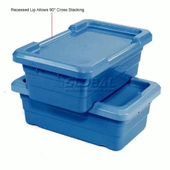 Global Industrial Blue Lid For Cross Stack And Nest Tote 25-1/8 x 16 x 8-1/2 - Pkg Qty 6 13 Global Industrial Blue Lid For Cross Stack And Nest Tote 25-1/8 x 16 x 8-1/2 - Pkg Qty 6 -Containers & Organizers Sales Store 603001BL 4wco